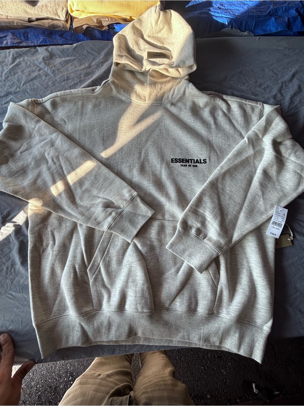 Essentials Men’s light otm Logo Hoodie Sweatshirt